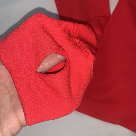 NWT DSG Momentum Seamless 1/4 Zip Pullover Lightning Red Women’s Size XL - Picture 10 of 14